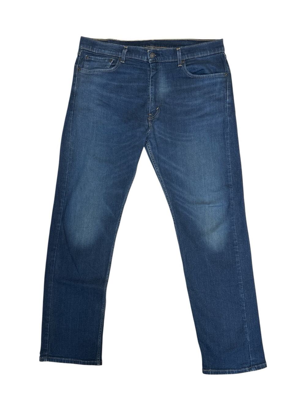 Levi’s 505 Jeans Mens 38x34 Blue Denim Straight Leg Classic Fit Levi Strauss